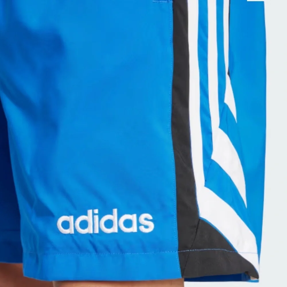Adidas Black Woven Soccer Shorts